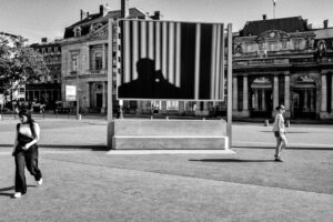 Exposition photo devant le Palais royal
